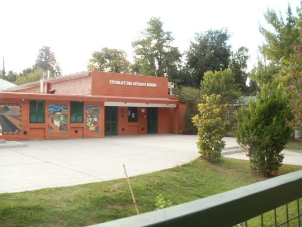 Escuela 288 "Antonio Esteban Agüero", en Piedra Blanca Abajo.