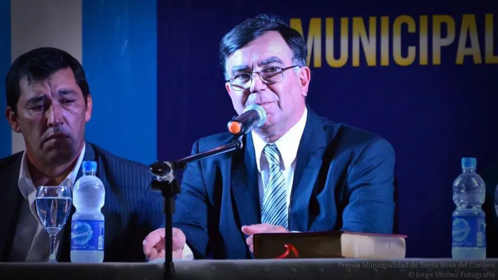 Miguel Postiguillo en Casa Rosada