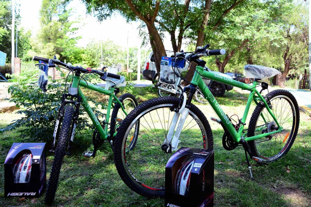 Se podrá recorrer Villa de Merlo en bicicleta