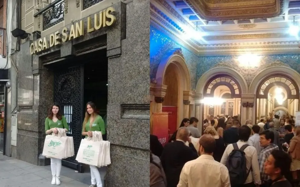 Villa de Merlo se promocionó en la Noche de las Casas de Provincia