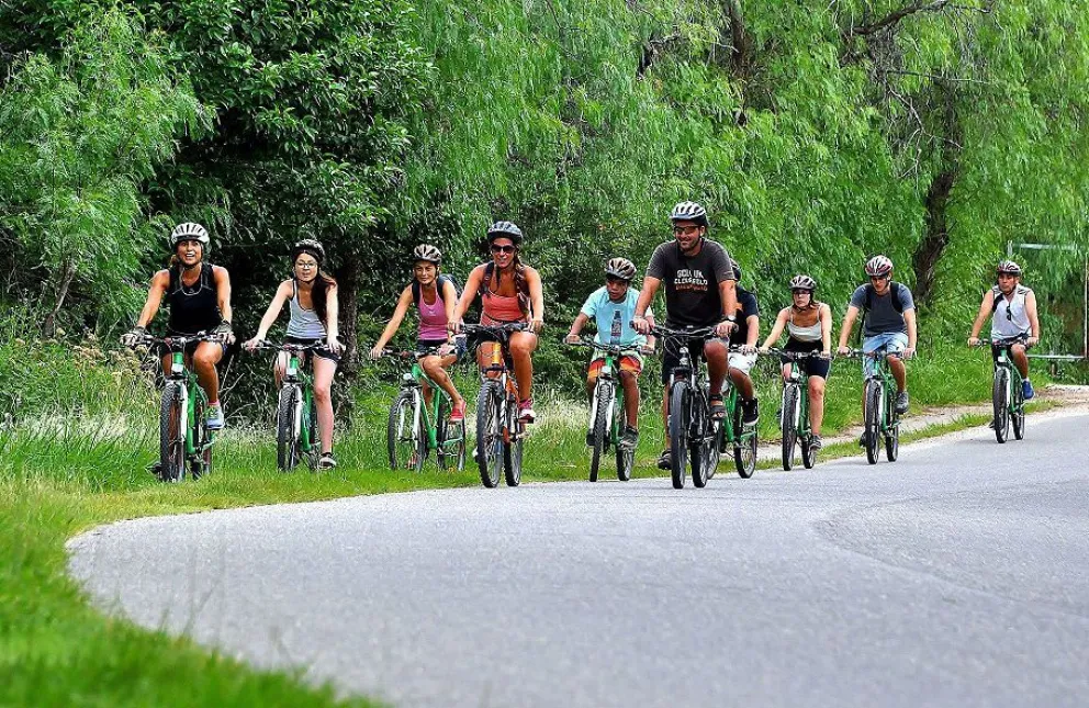 Fin de semana con mucho turismo en la Villa de Merlo