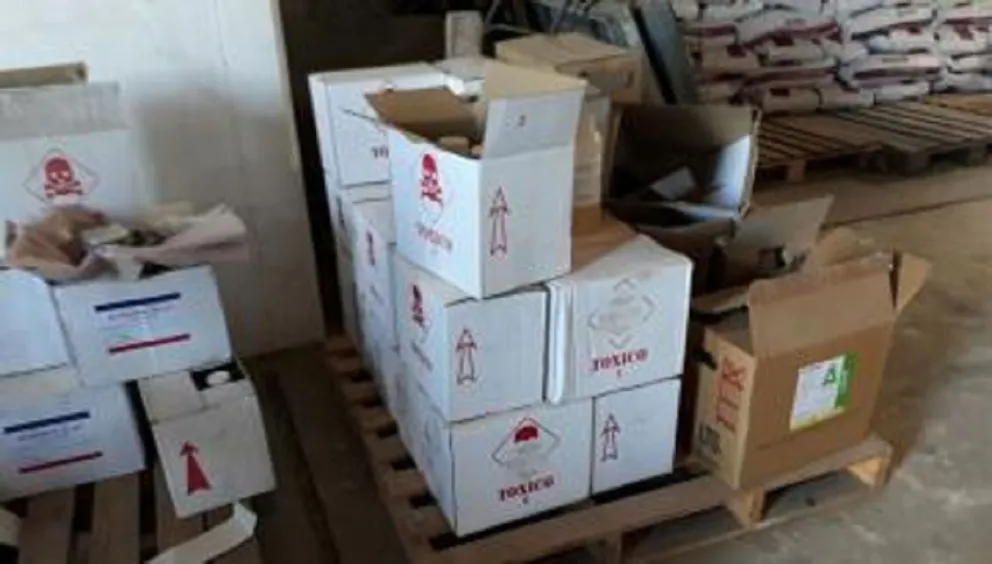 Clausuran depósito de agroquímicos en Villa Dolores: vendía productos peligrosos vencidos