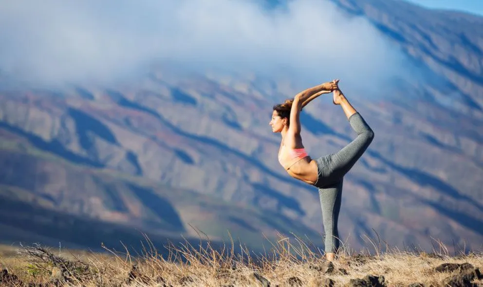 Encuentro de yoga en Villa de Merlo en el Centro de Convenciones.