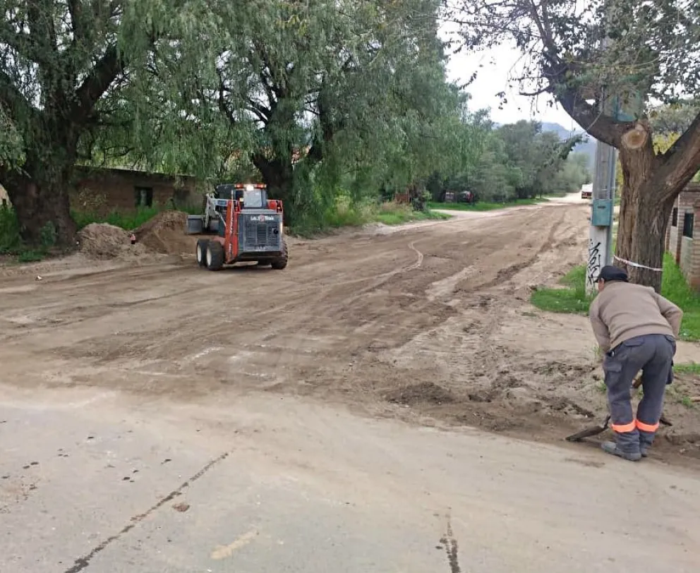 Trabajos por distintos barrios