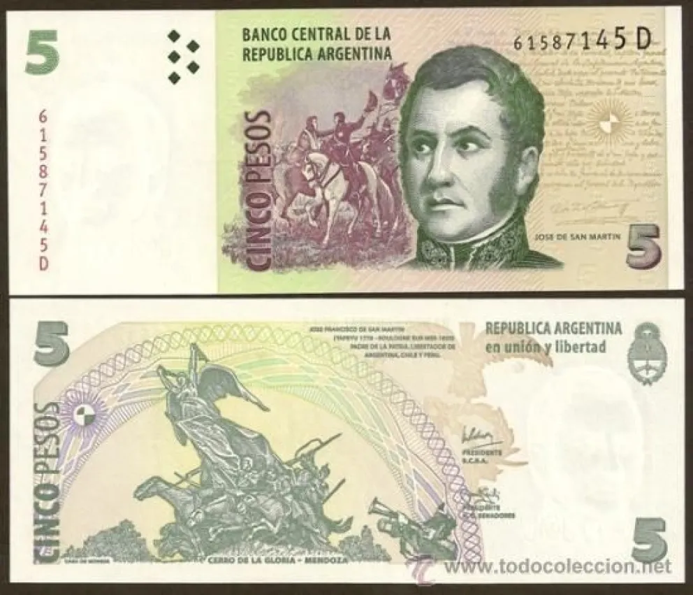 Los billetes de cinco pesos salen de circulación: ¿hasta cuándo se pueden usar?