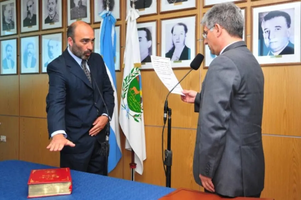 El gobernador designó a Federico Trombotto como ministro de Industria