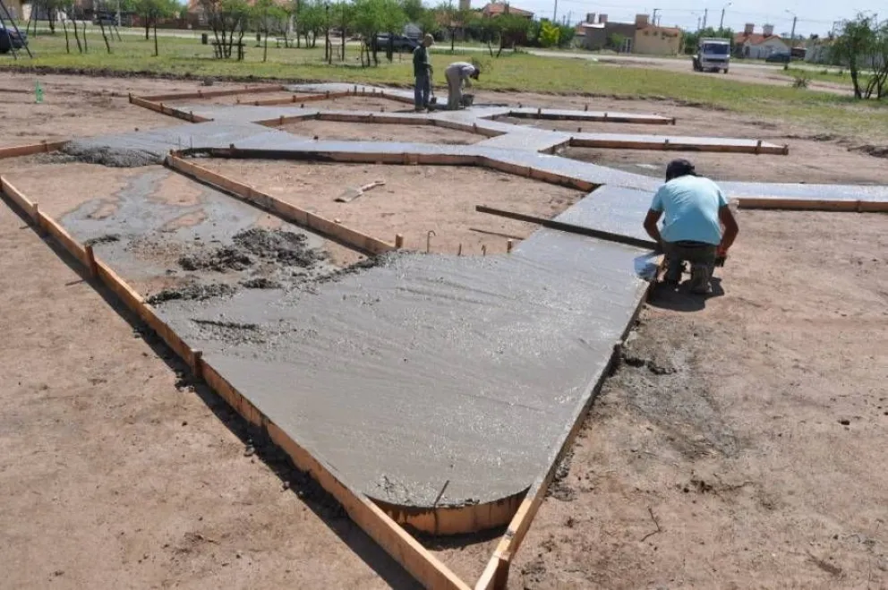 En el barrio Los Fresnos, la primera Plaza Saludable