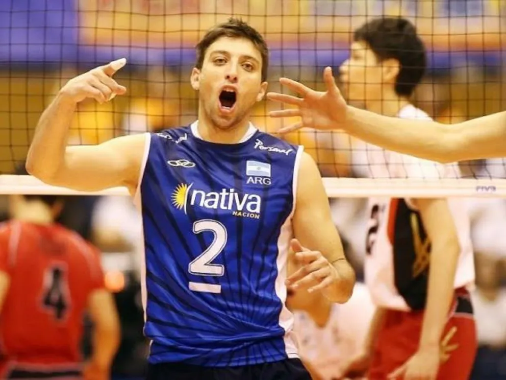 El voleibolista Javier Filardi llega a la Villa de Merlo