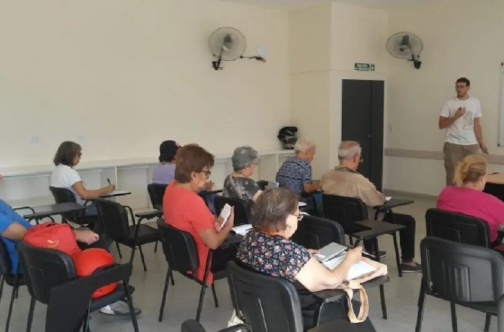 La actividad está dirigida especialmente a jubilados y pensionados de la localidad.
