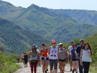 Caminata saludable hasta Cerro de Oro