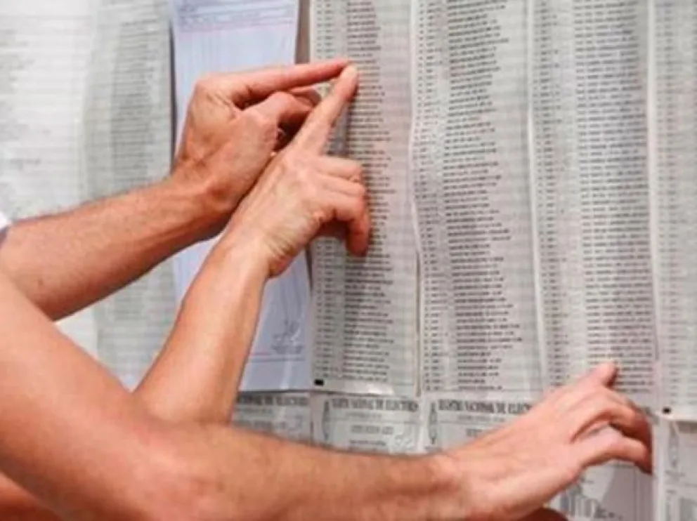 Se puede consultar el padrón electoral para el 11 de mayo